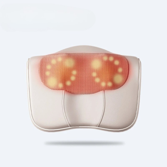 Coussin Massant Chauffant Shiatsu pour Nuque et Épaules – Massage Électrique Relaxant