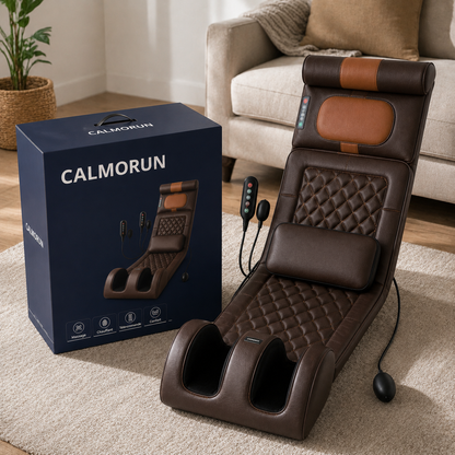 Siège Massant Chauffant Confort Premium pour Détente à Domicile